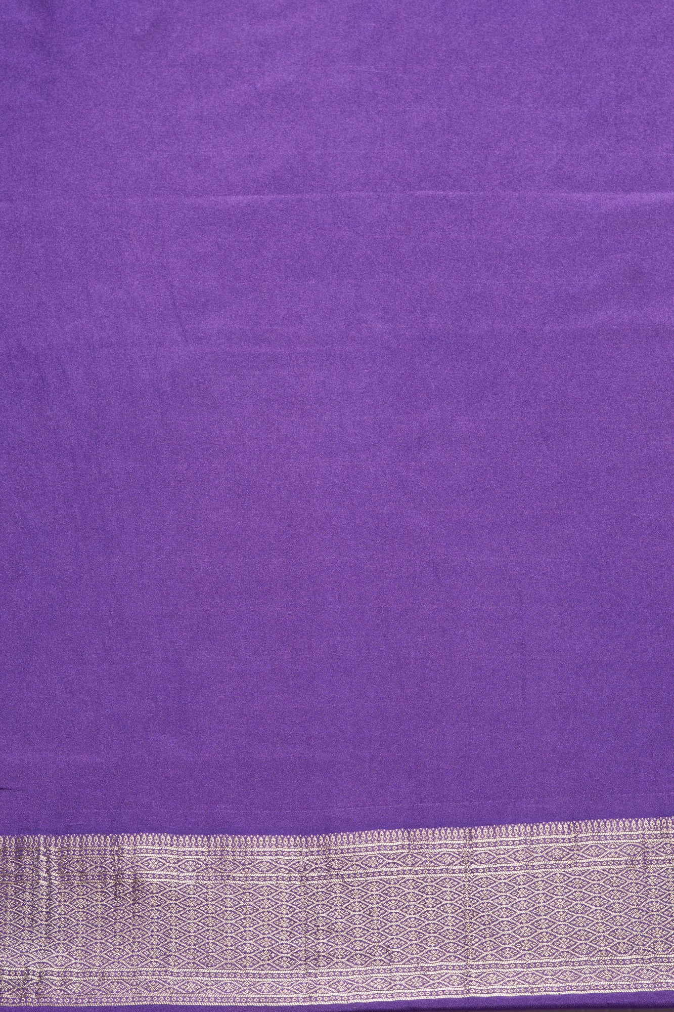 Purple Georgette Banarasi Saree