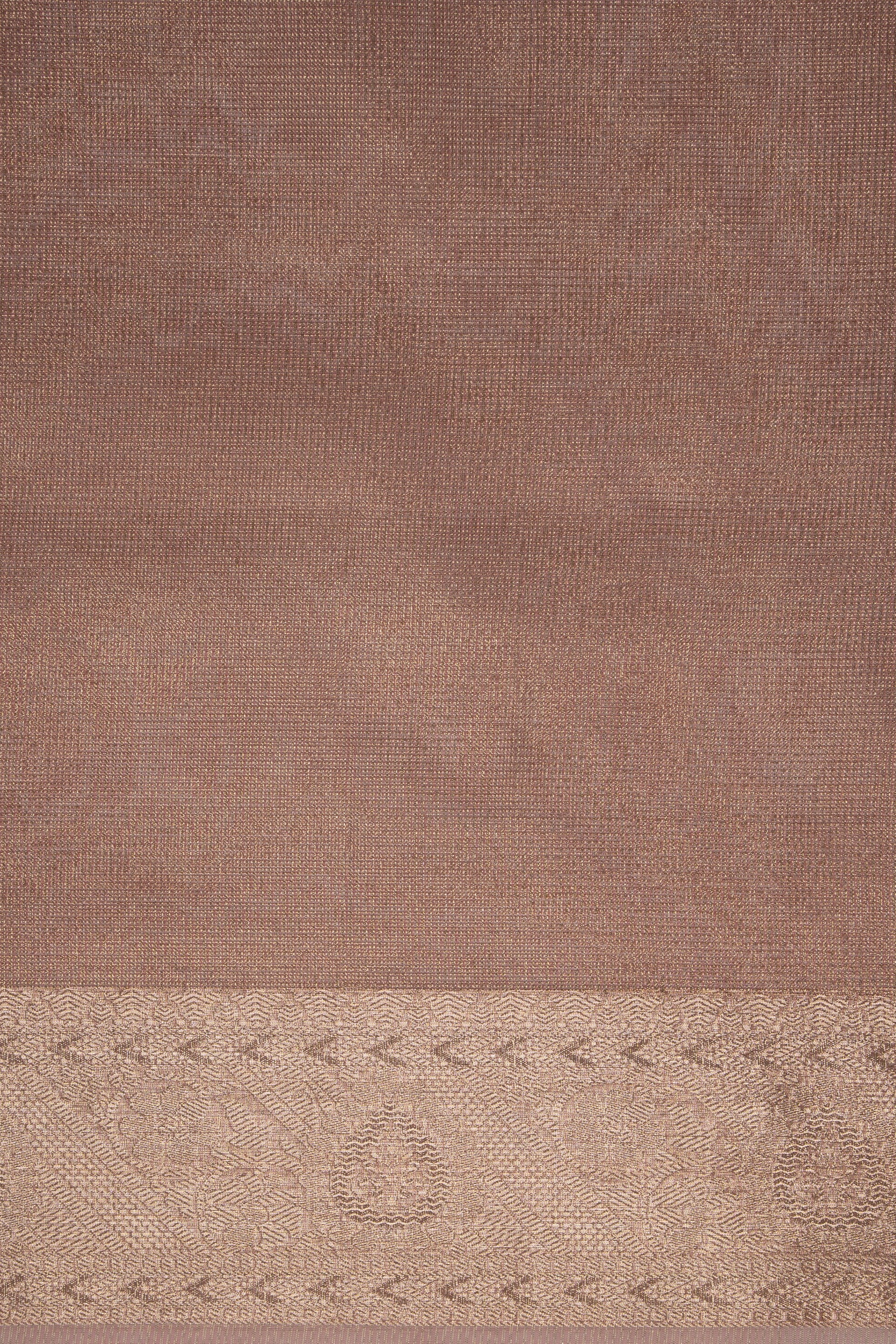 Dusty Pink Tissue Silk Saree