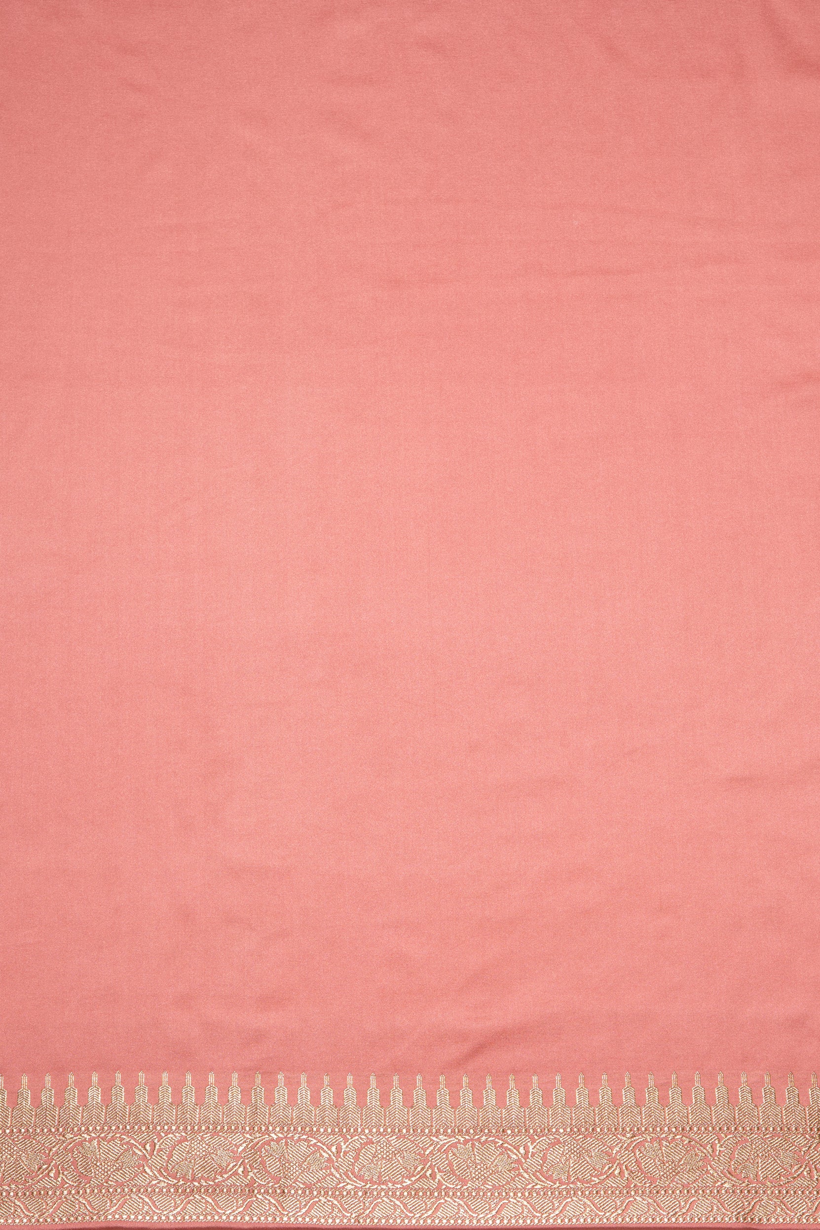Pastel Pink Katan Silk Banarasi Saree