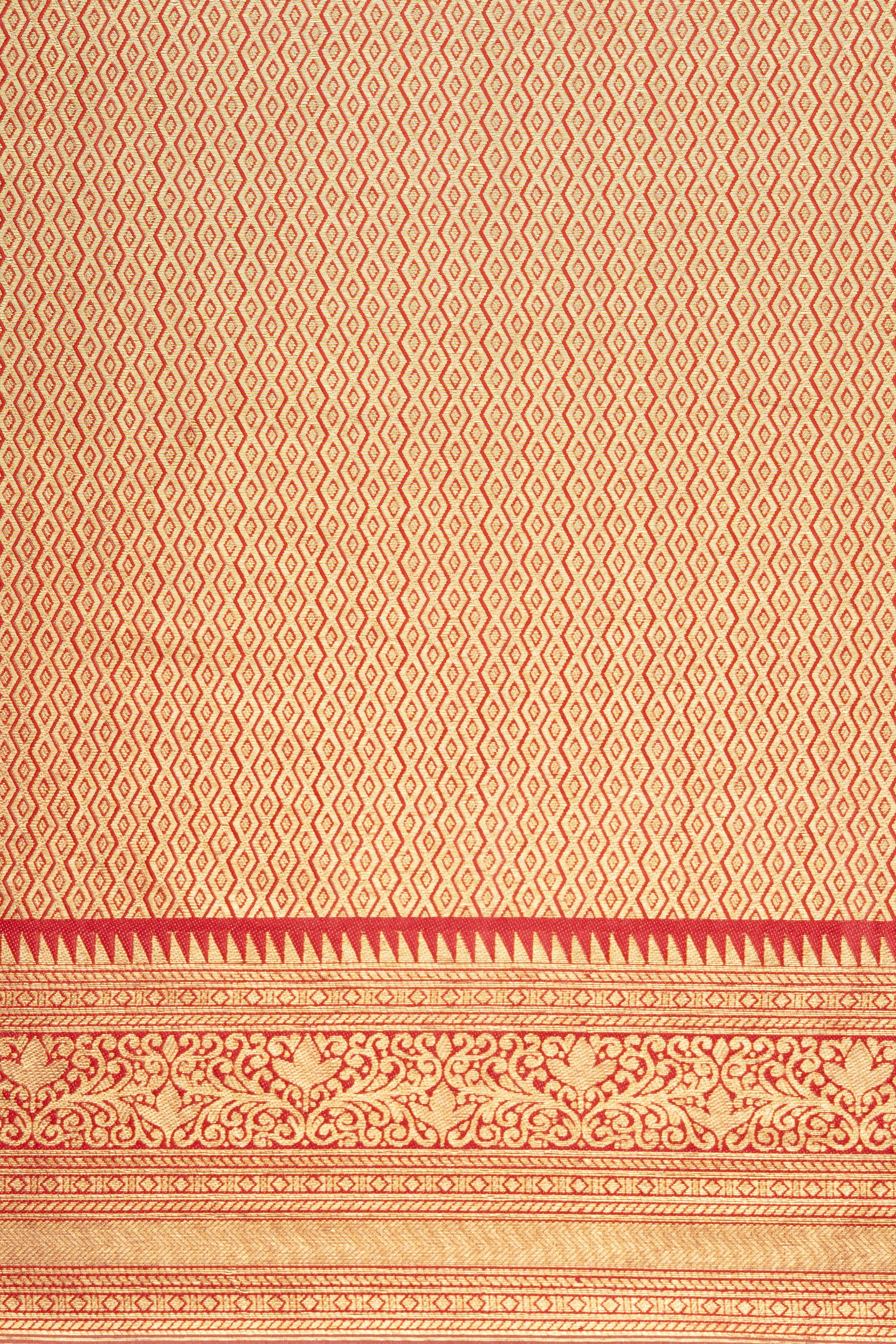 White Gold Tissue Silk Saree