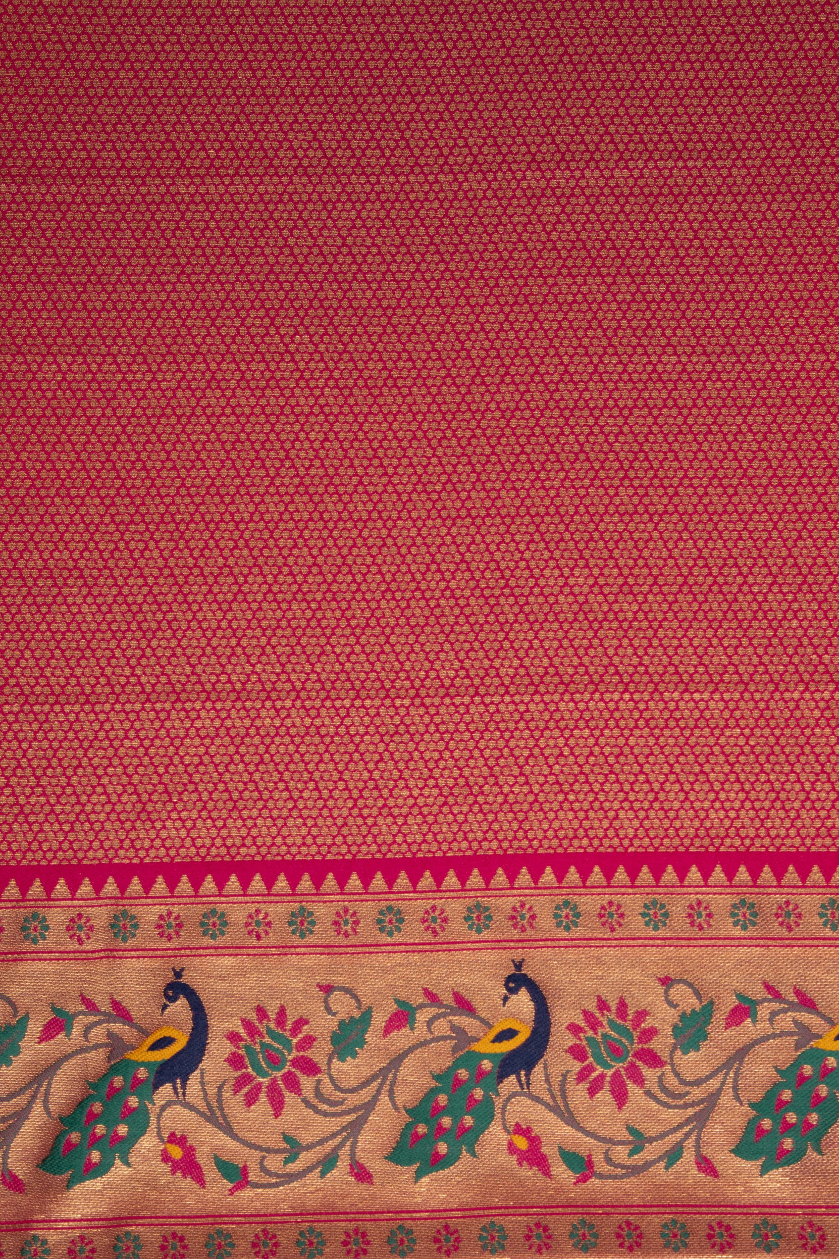 Cream Tissue Silk Saree
