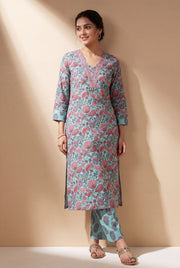 Aqua Blue Mukulā Co-ord Set