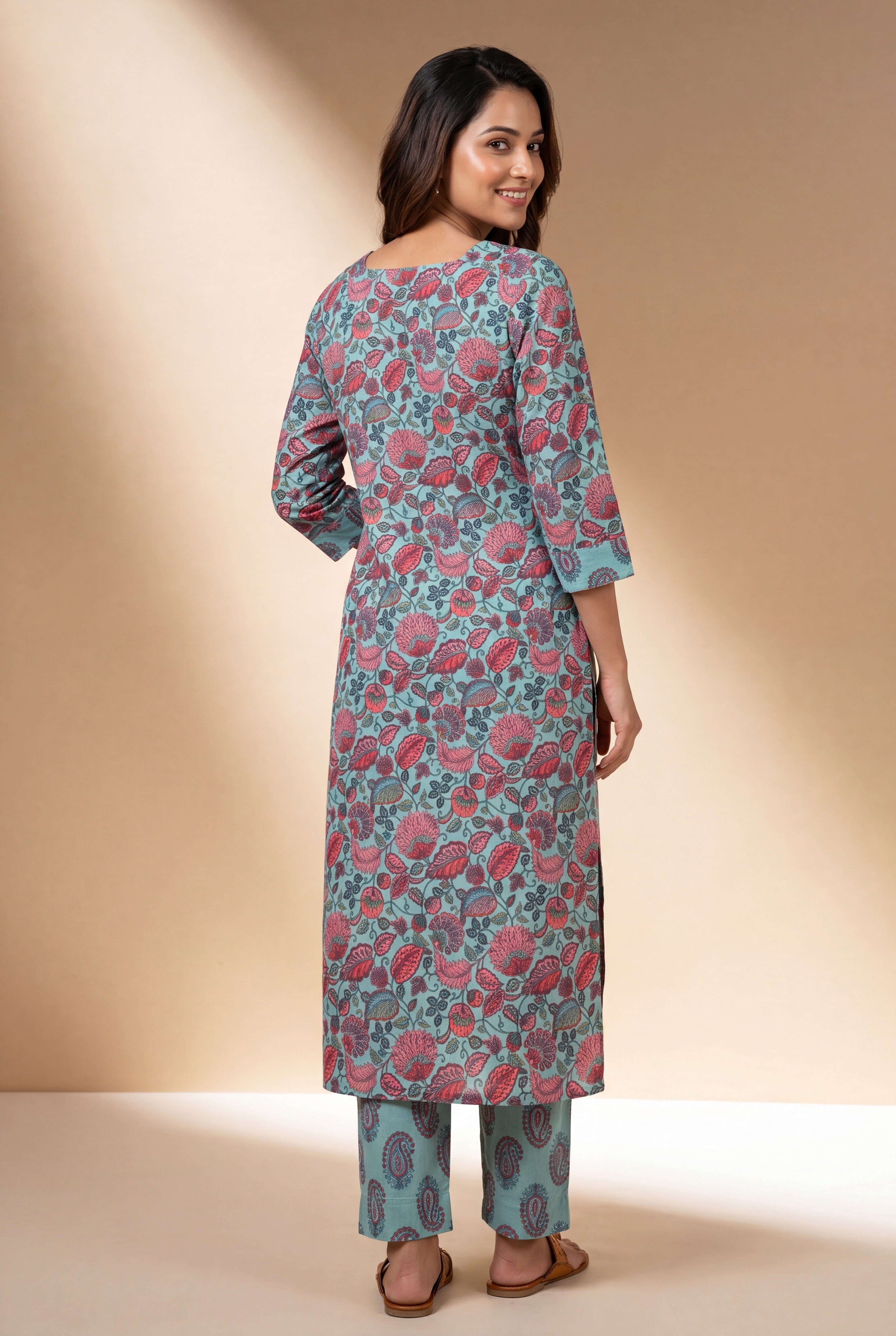 Aqua Blue Mukulā Co-ord Set
