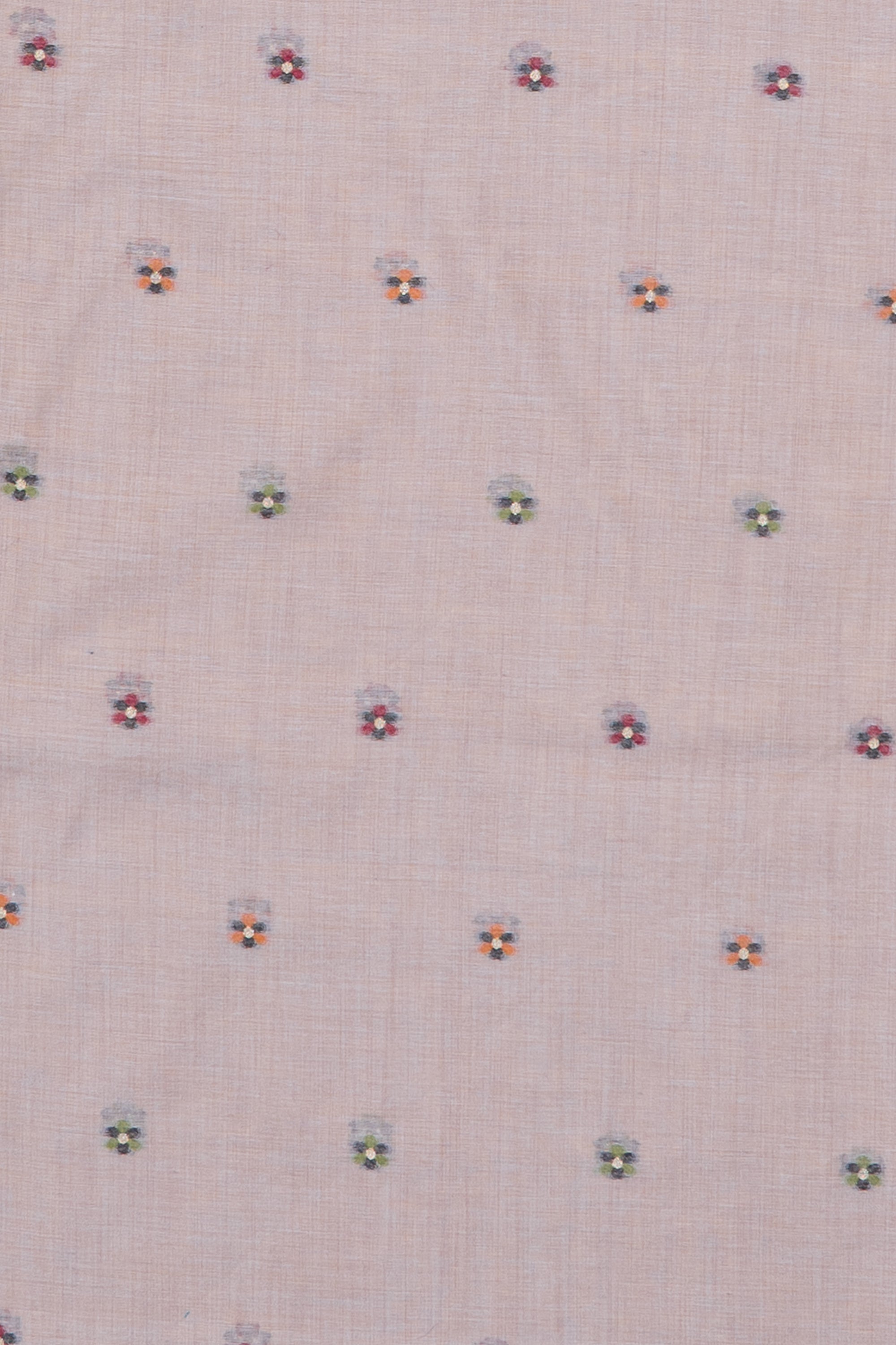 Earthy Grey Jamdhani Cotton Paithani Saree with Adbhuta Mayūra Pallu