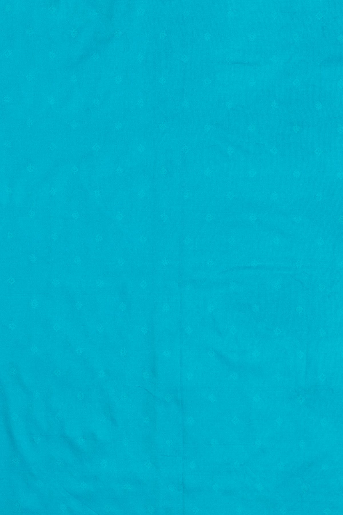 Ferozi Blue Apurva Silk Paithani Saree with Meena butti, gold zari and Ṣaṭmayūrapallu