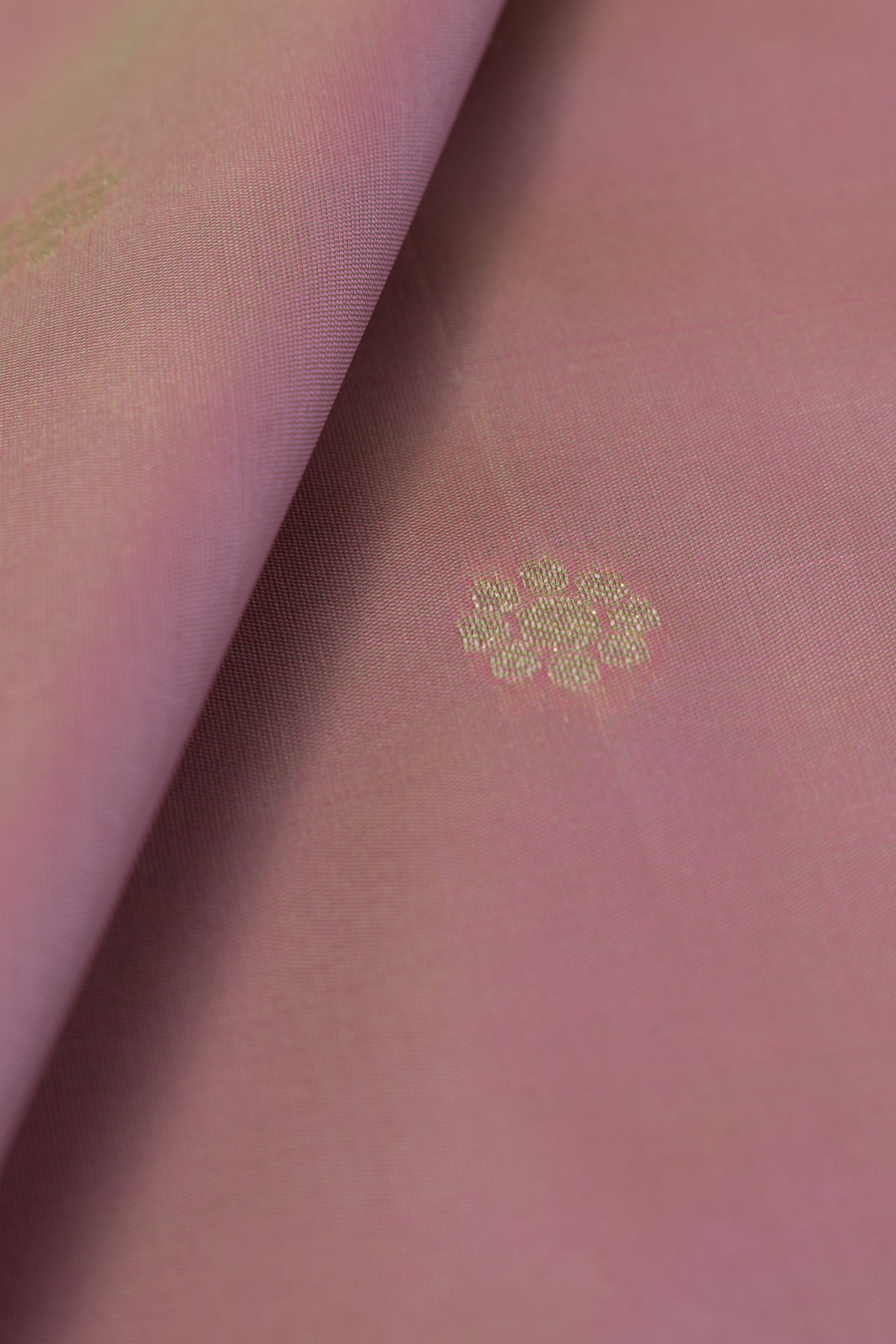 Pastel Pink Apurva Silk Paithani Saree with Triple Muniya border and Lotus Pallu