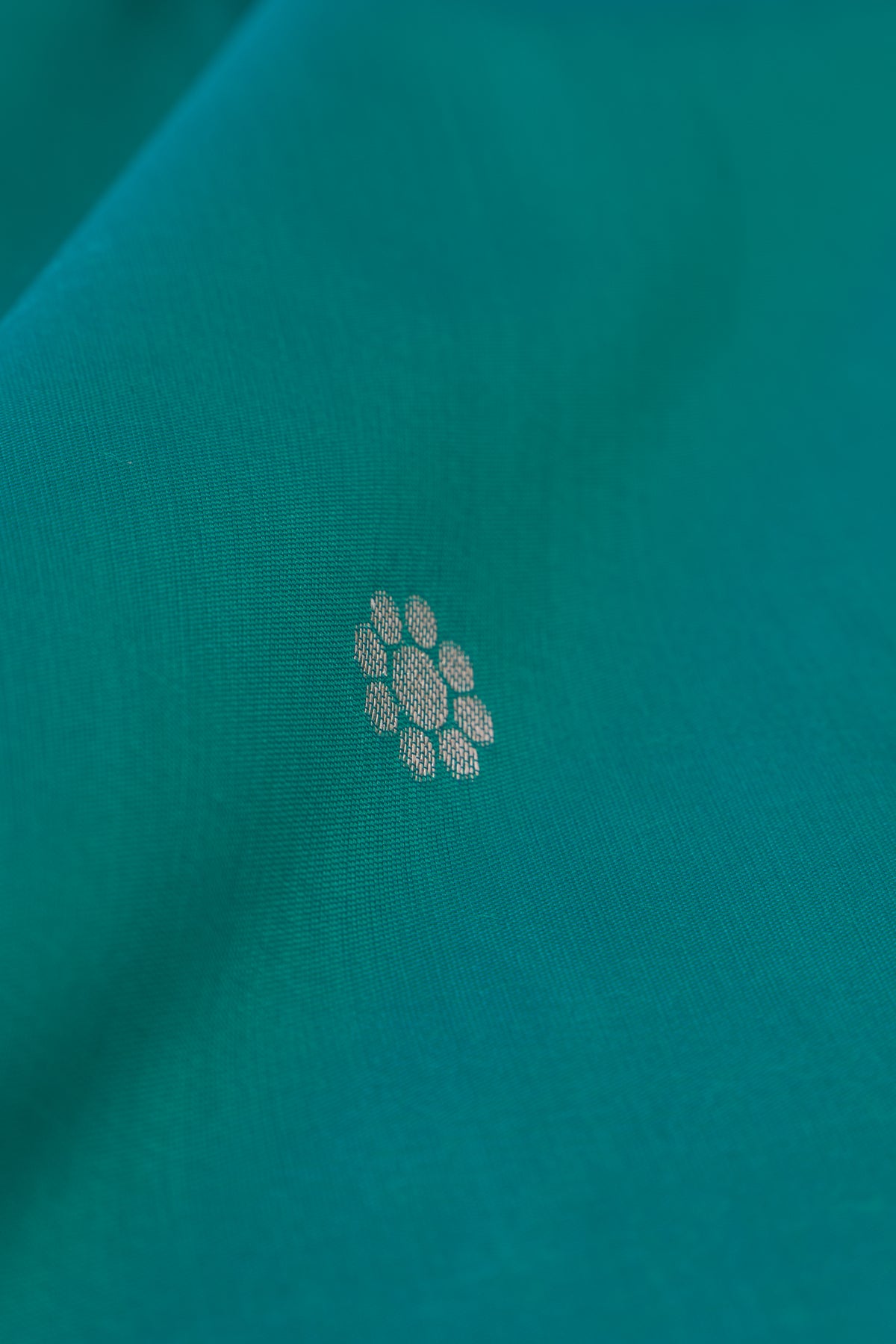 Sea Green Apurva Silk Paithani Saree with Triple Muniya border and Lotus Pallu