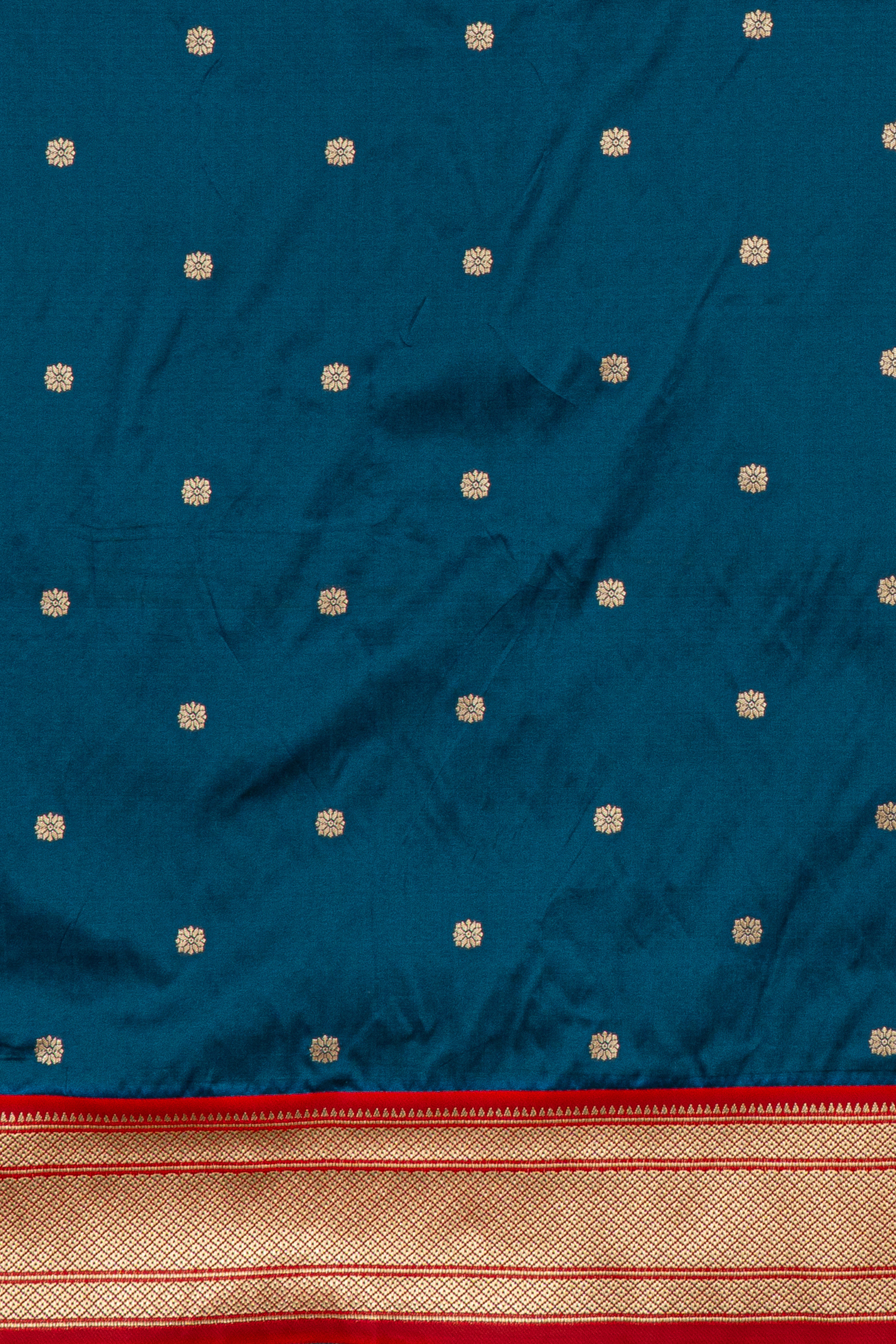 Blue Apurva Silk Paithani Saree