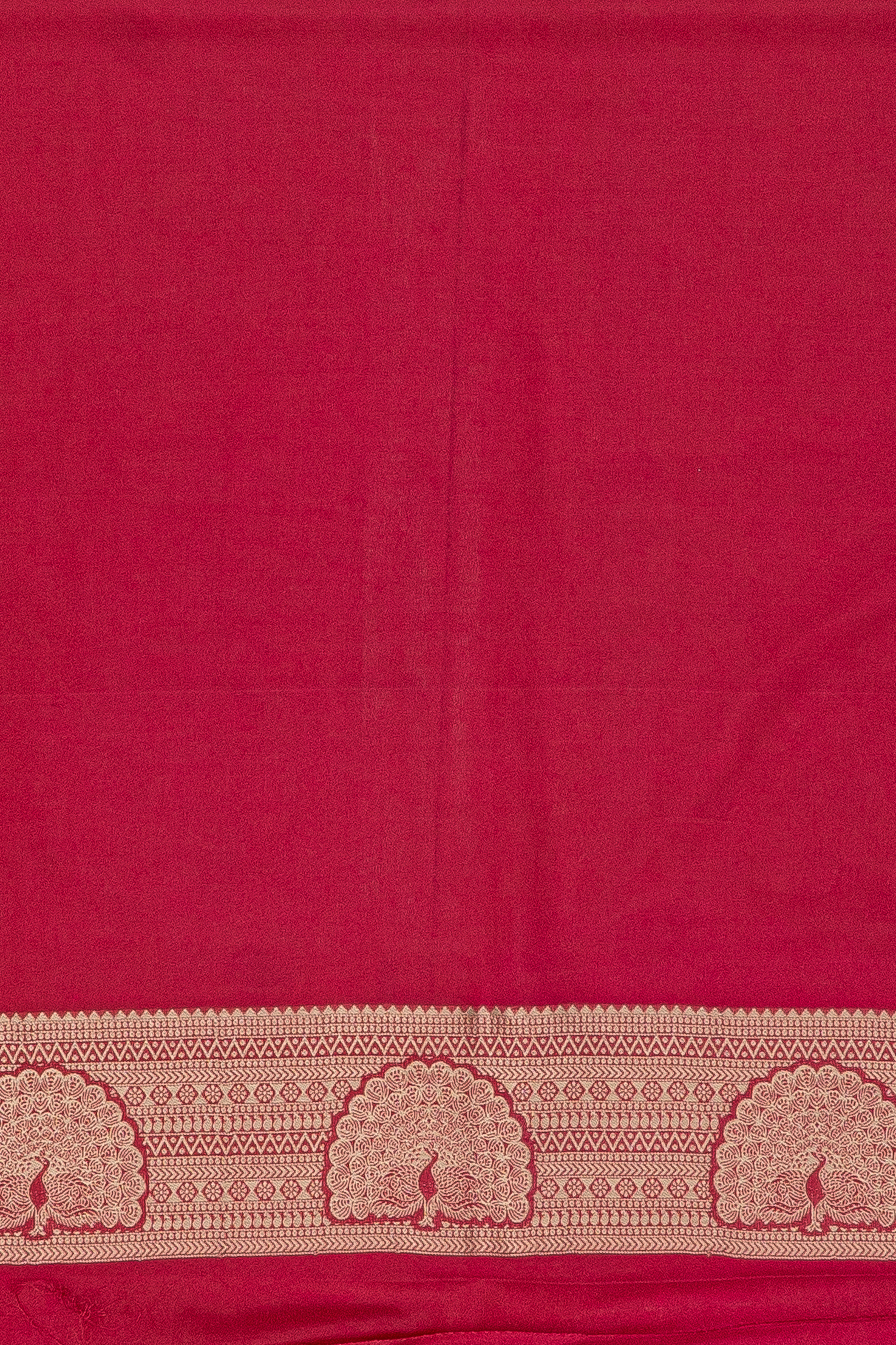 Rani Pink Katan Silk Banarasi Brocade Saree