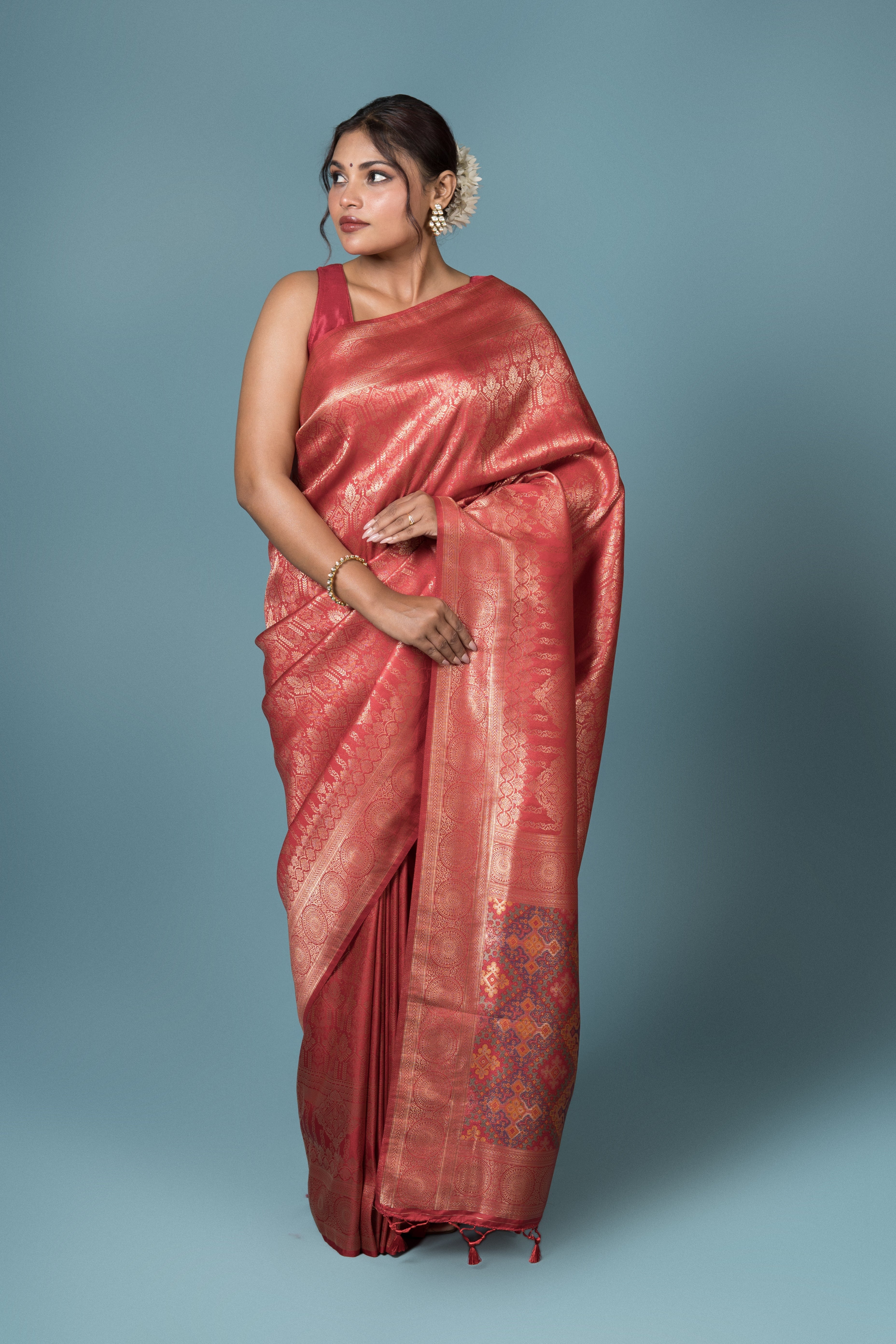 Red Soft Silk Saree
