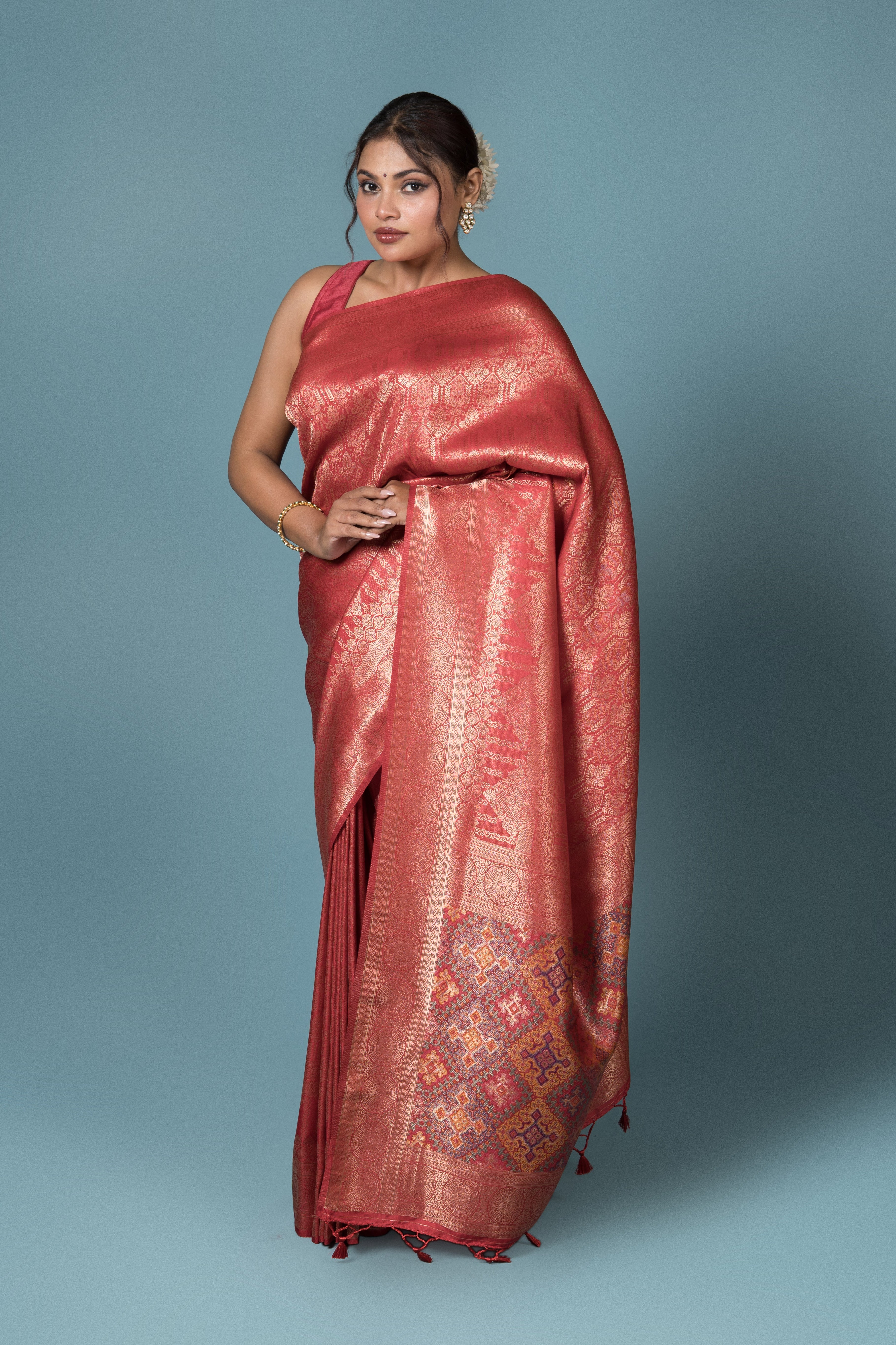 Red Soft Silk Saree