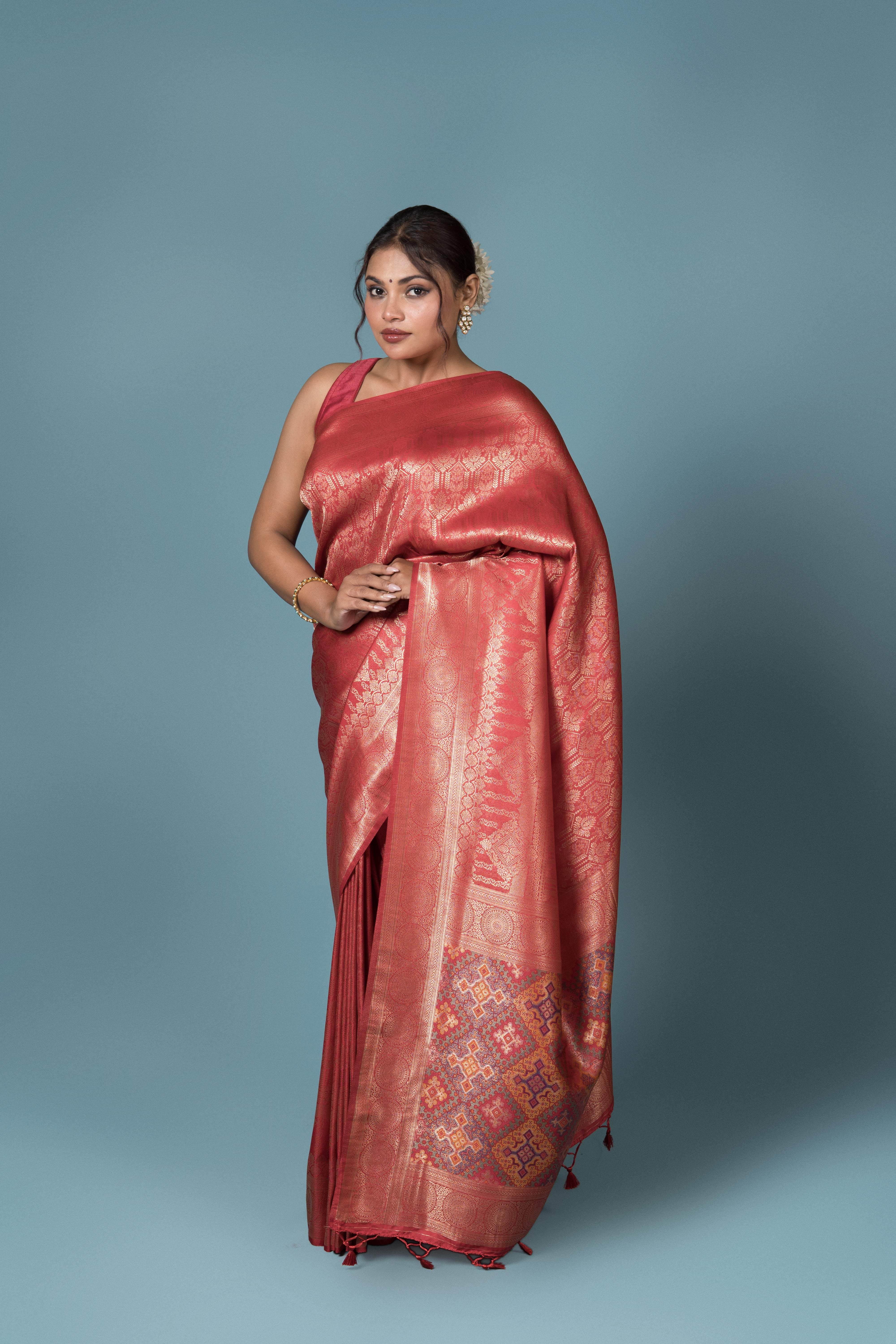 Red Soft Silk Saree
