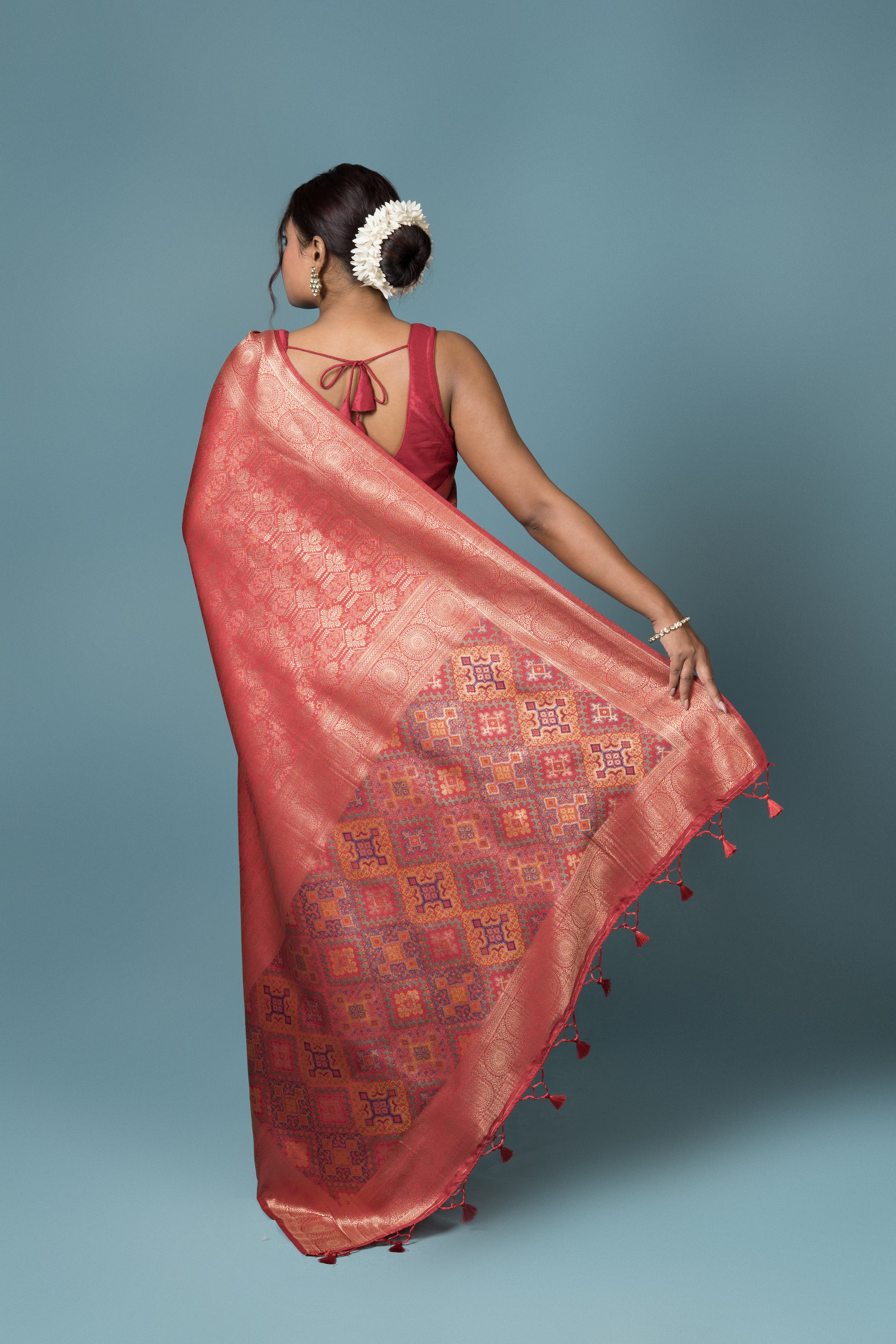Red Soft Silk Saree