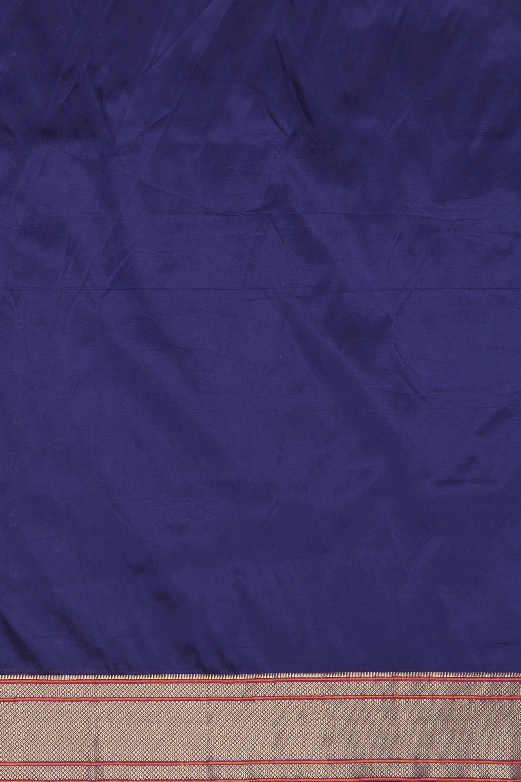 Maharani Purple Apurva Silk Paithani Saree with Chattai Border, Multi Pallu and Self Blouse