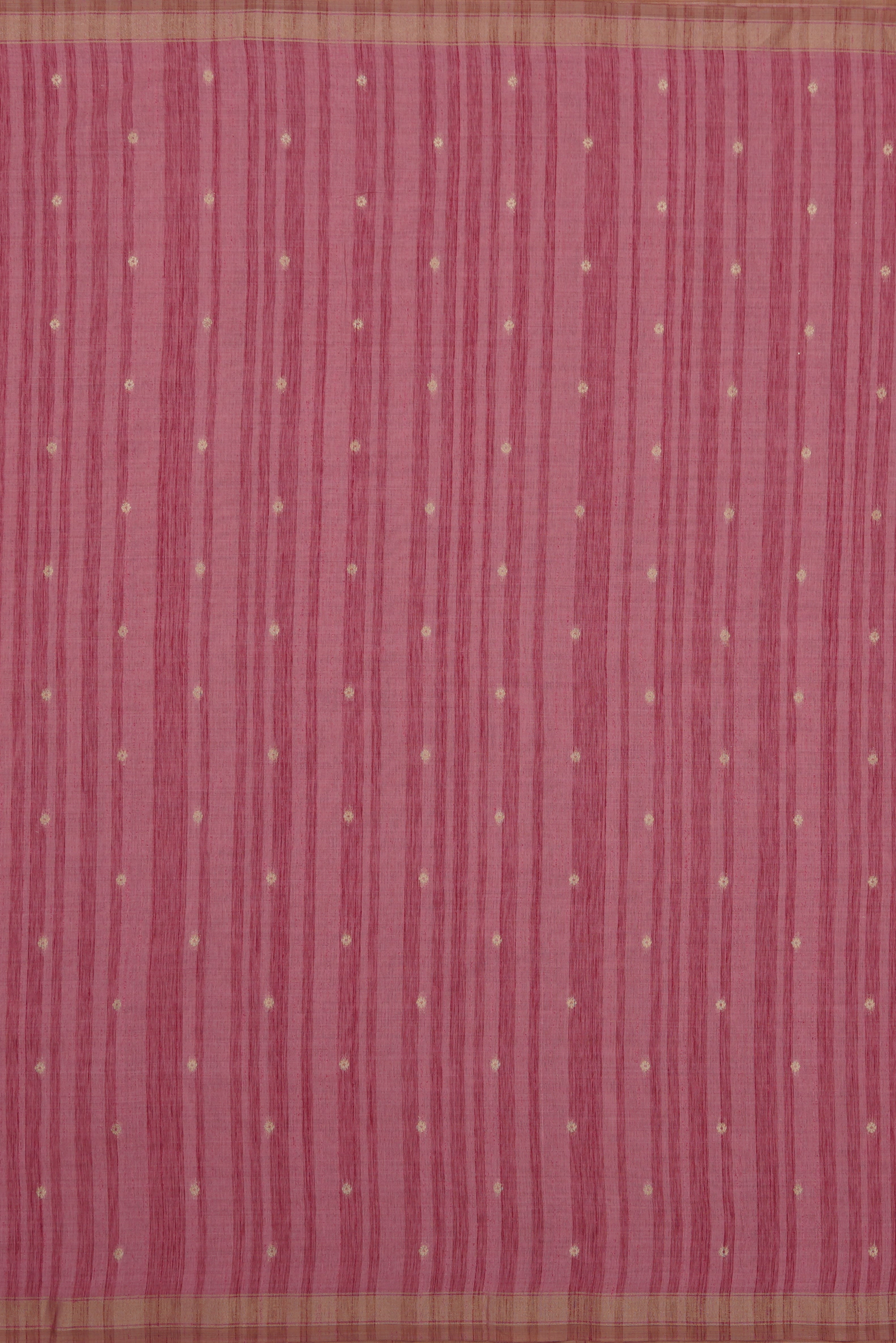 Pastel Pink Cotton Paithani Saree with Sequin Work and Mrig Pallu