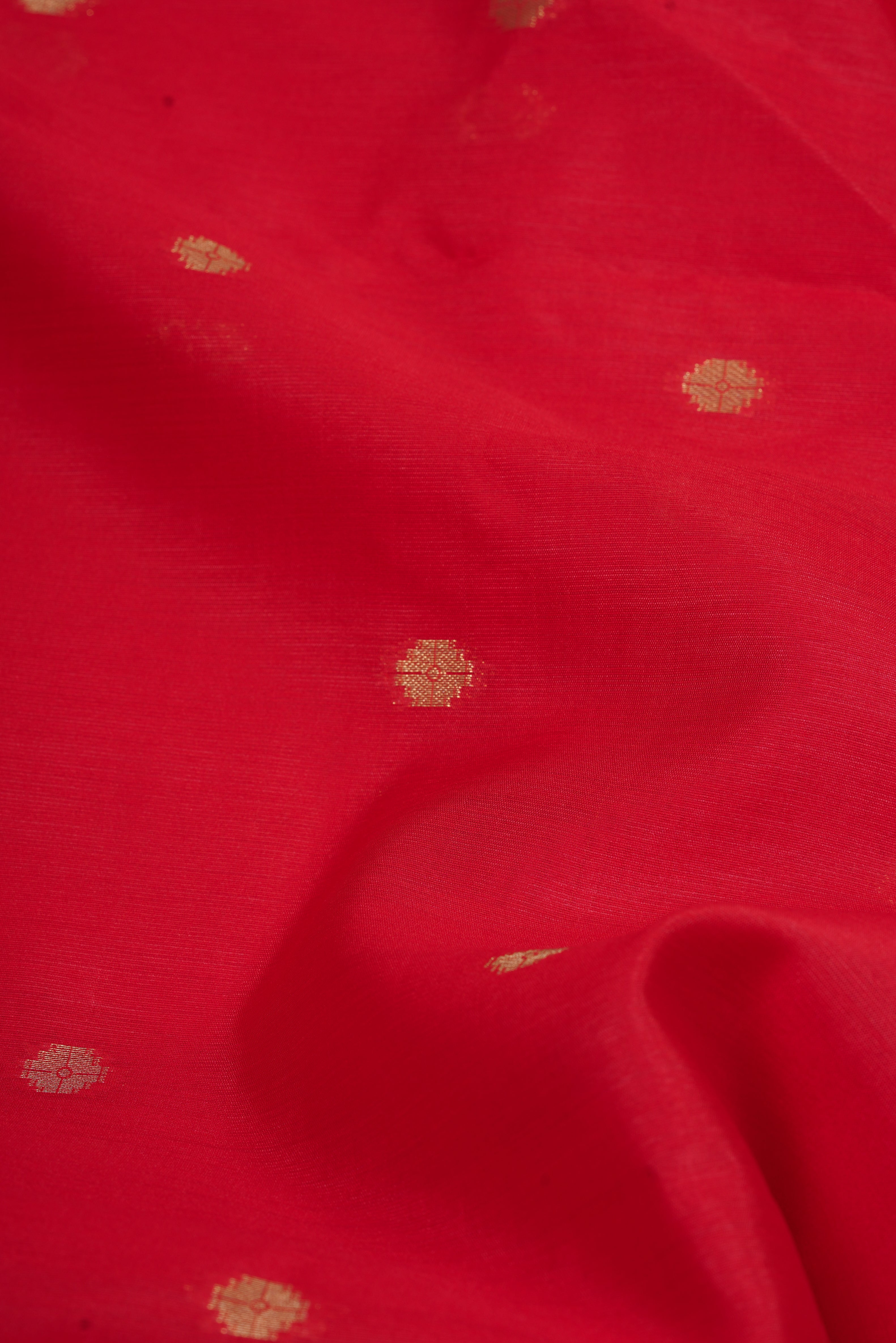 Red Tussar Silk Paithani Saree with Munya Border and Kamdhenu Pallu