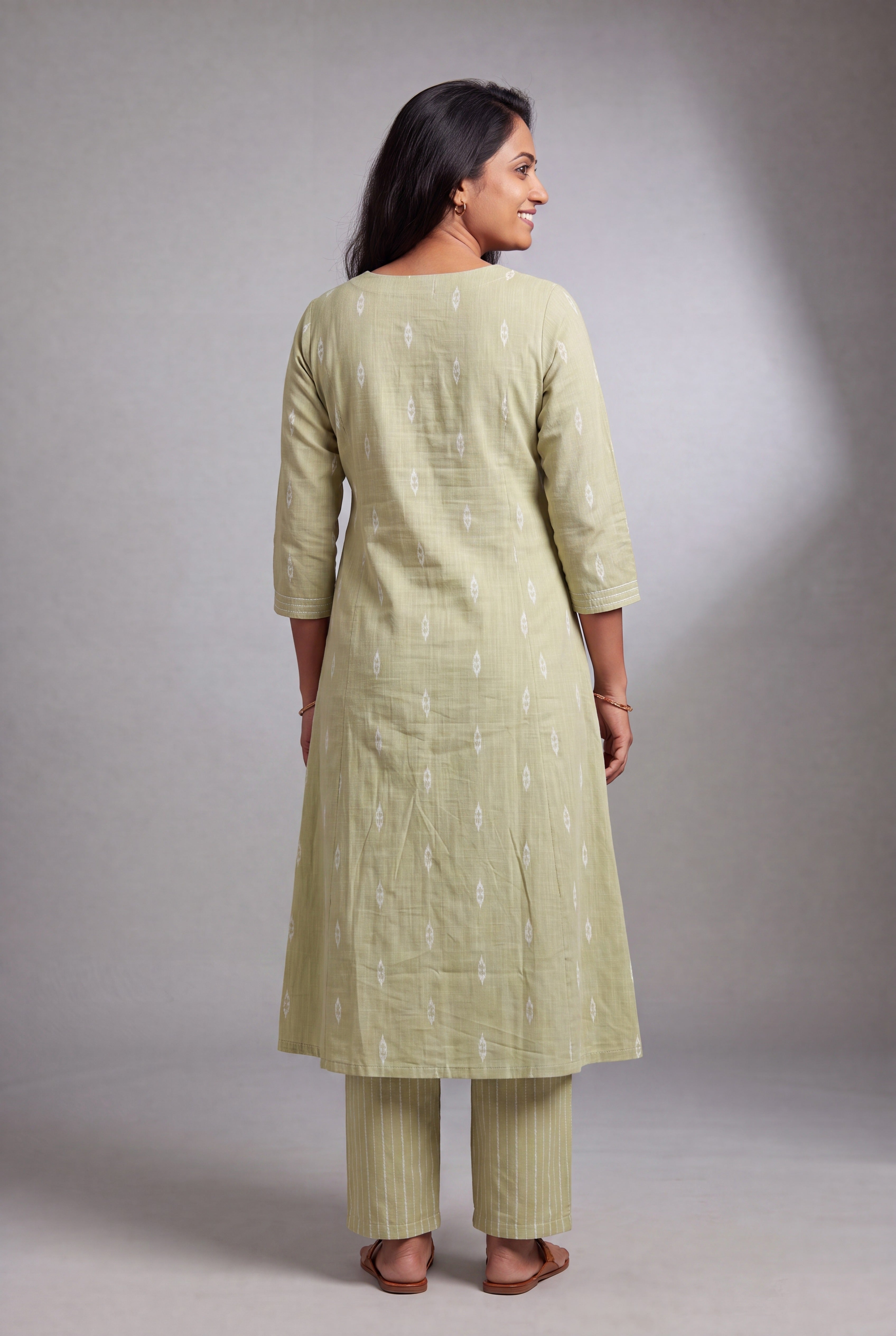 Lime Green Bhāgya Co-ord Set
