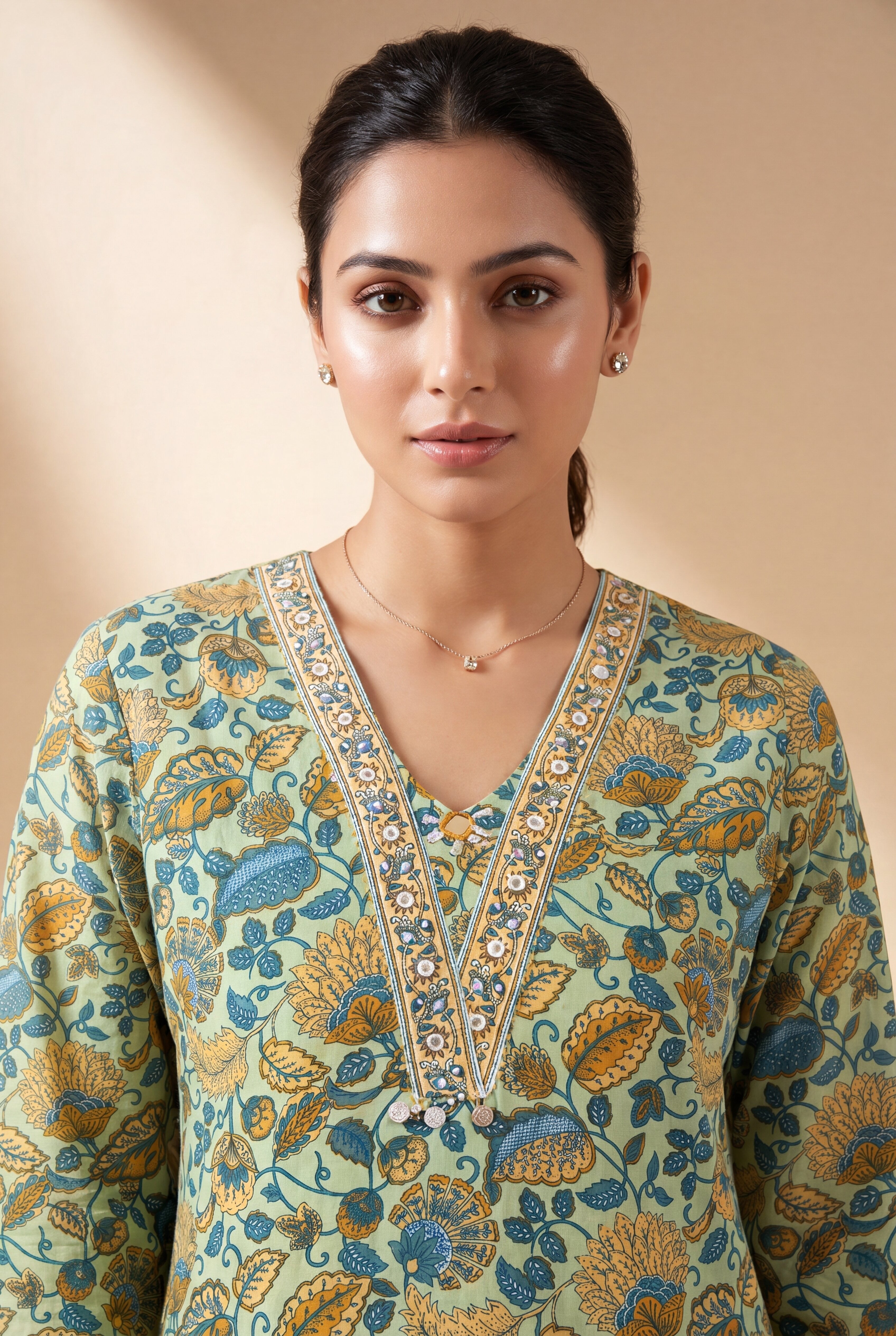 Pista Green Mukulā Co-ord Set