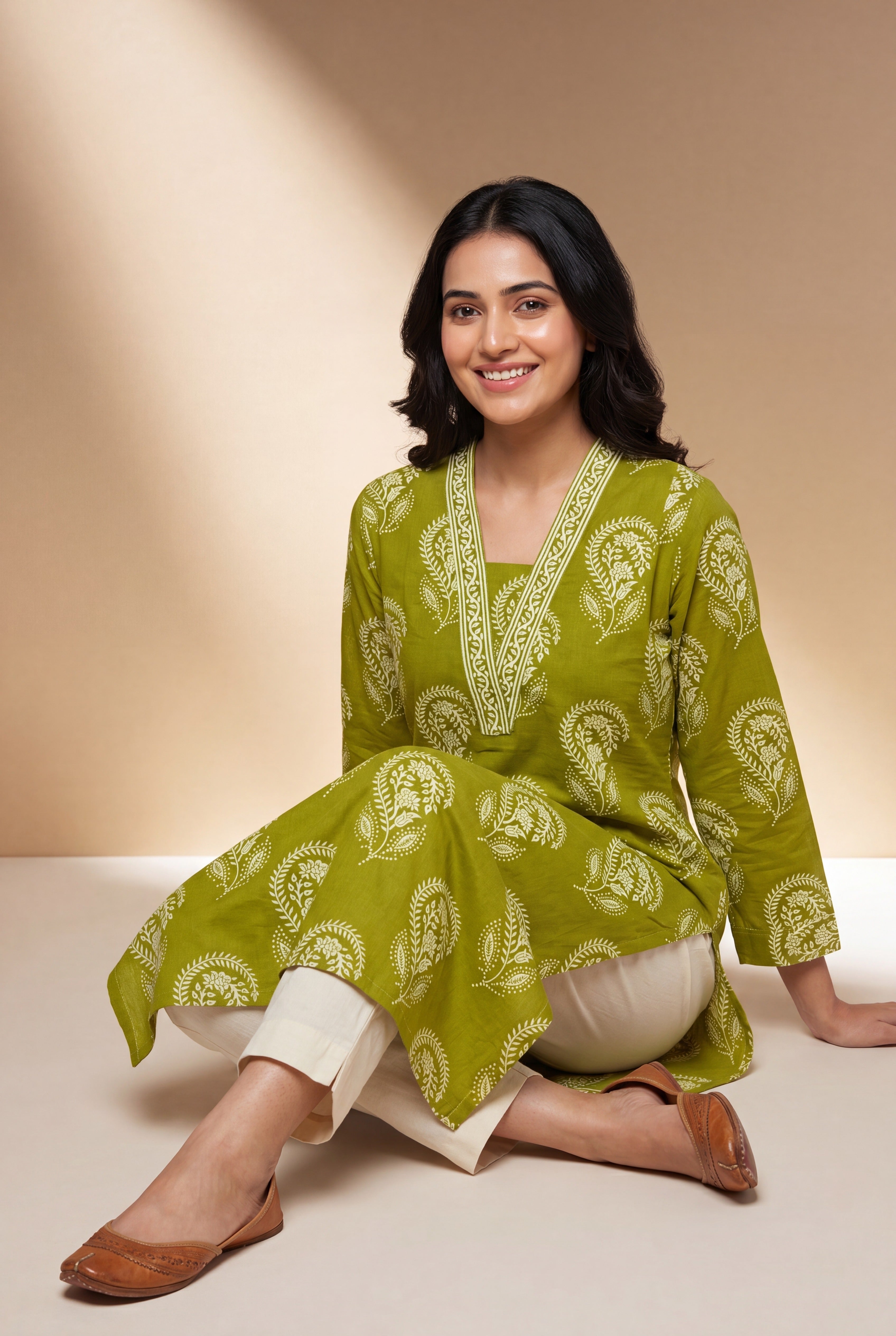 Pistachio Green Kisalaya Kurti