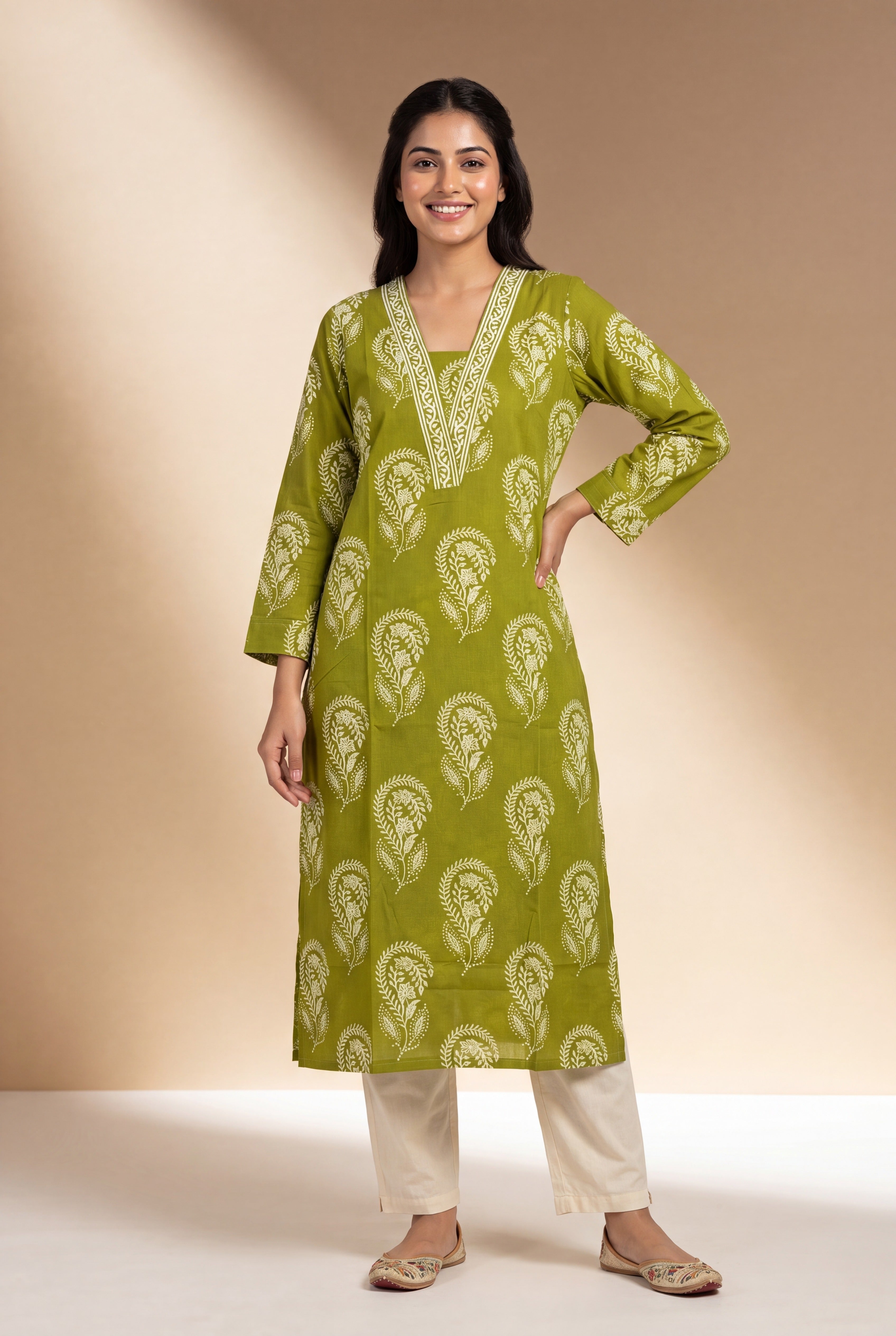 Pistachio Green Kisalaya Kurti