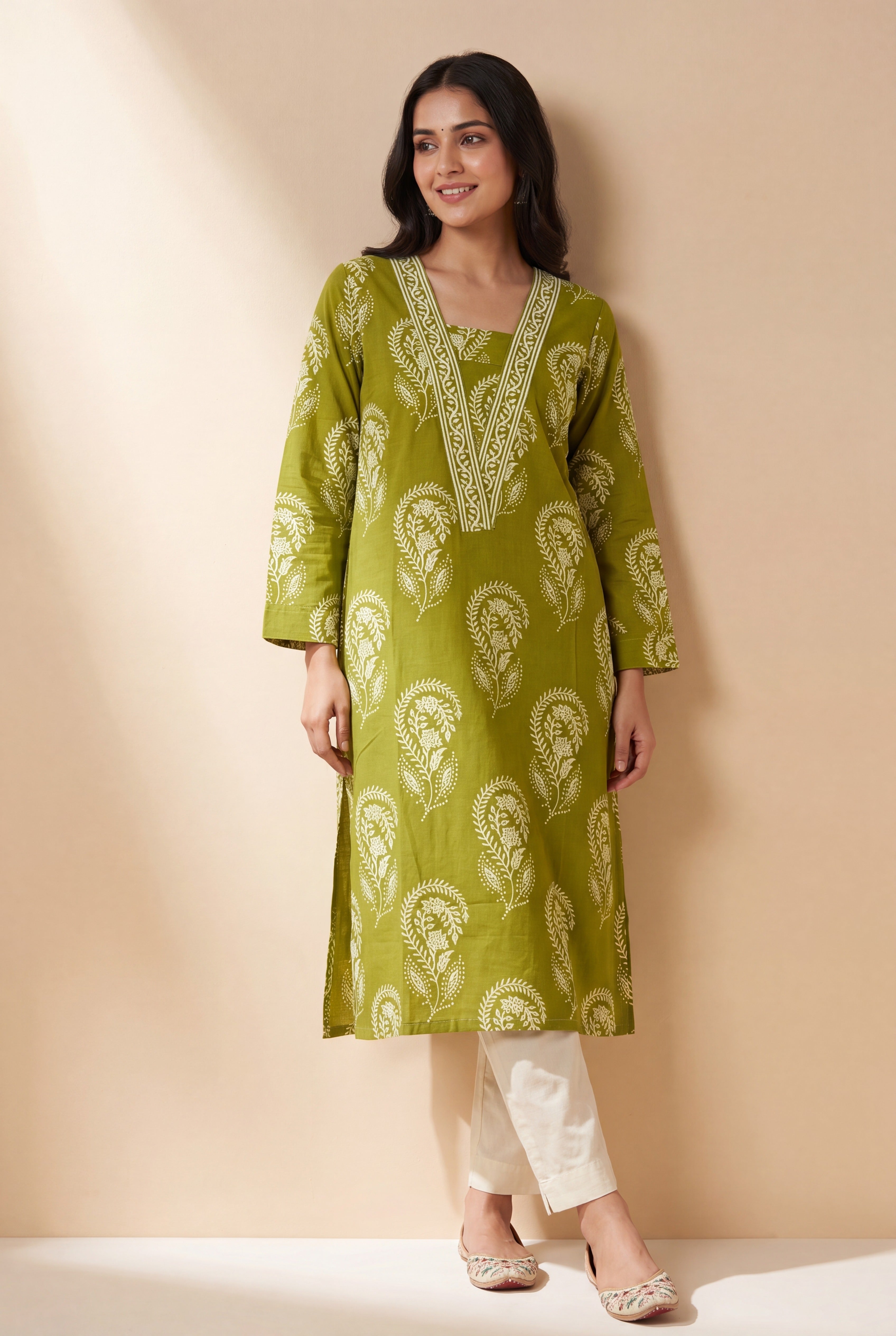 Pistachio Green Kisalaya Kurti