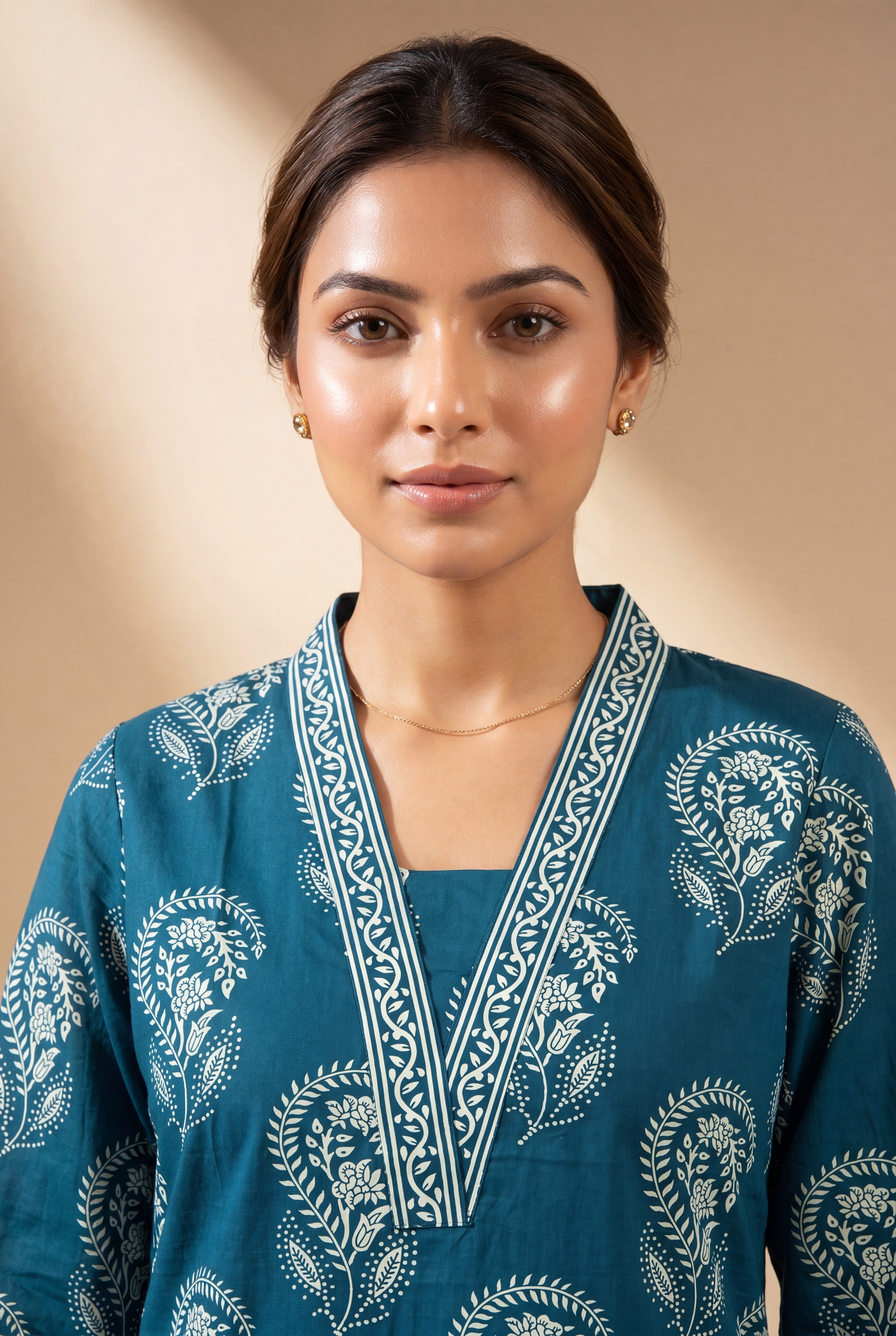 Sapphire Blue Kisalaya Kurti