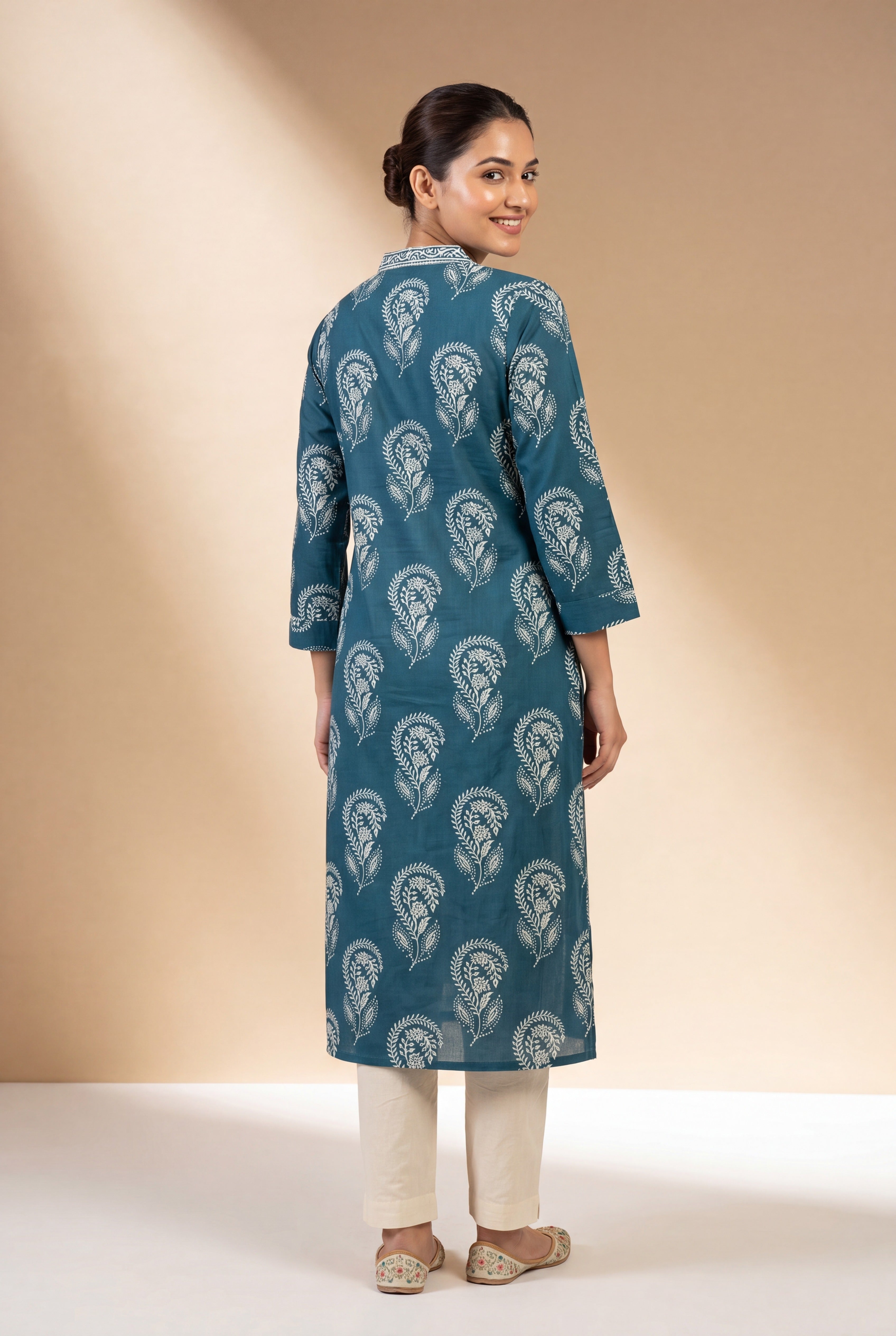 Sapphire Blue Kisalaya Kurti