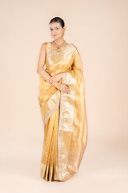 Gold Tissue Silk Saree